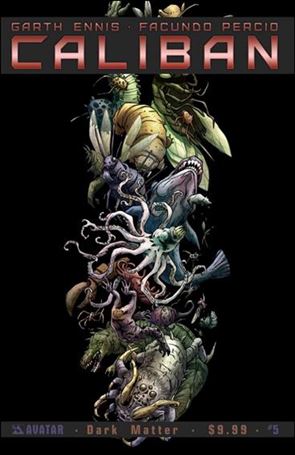 Caliban issue 5-E Dark Matter Cover 1/1500