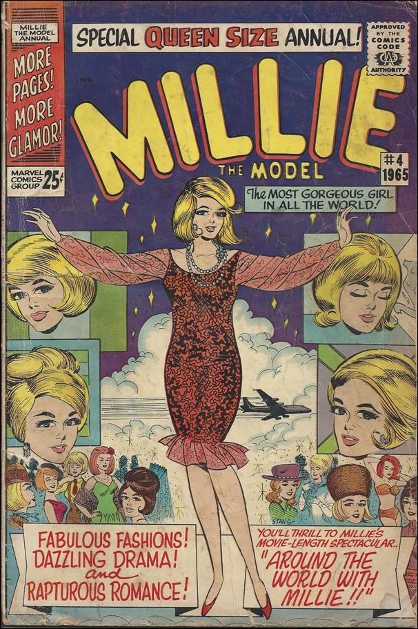 Millie the Model Annual issue 4-B Canadian Edition--Blank Inside Covers & Back Cover