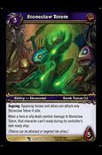 World of Warcraft: March of the Legion (Base Set) card 100 Stoneclaw Totem