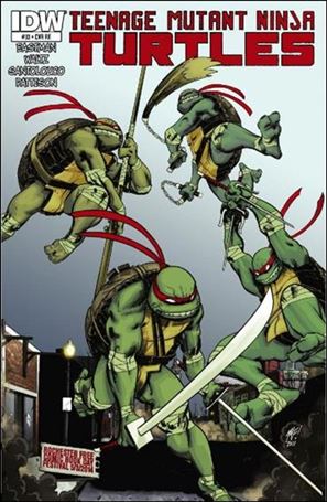 Teenage Mutant Ninja Turtles (2011) issue 33-D Dan Duncan Jetpack Comics Cover 1/750