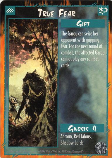 Rage Limited (Base Set) card 285 True Fear 