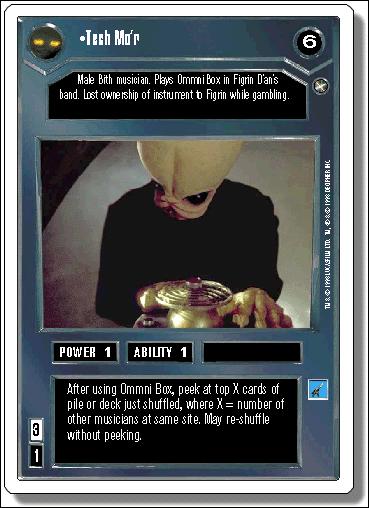 Star Wars: A New Hope Revised (Base Set) card 11 Tech Mo'r