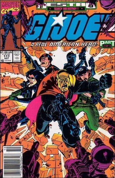 G.I. Joe: A Real American Hero issue 117-B Newsstand Cover