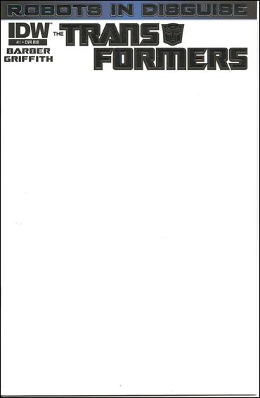 Transformers: Robots in Disguise (2012) issue 1-G 1:50 Blank/Sketch Cover