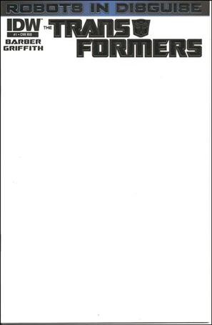 Transformers: Robots in Disguise (2012) issue 1-G 1:50 Blank/Sketch Cover