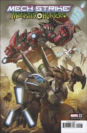 Mech Strike: Monster Hunters issue 5-B Skan Cover