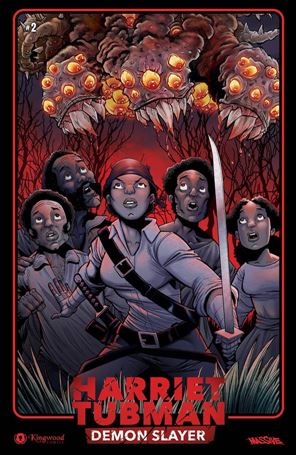 Harriet Tubman: Demon Slayer issue 2-B Robert Love Cover