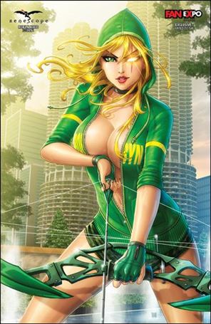 Grimm Fairy Tales Presents Robyn Hood (2014) issue 1-E Jason Cardy Fan Expo Canada Cover 1/500