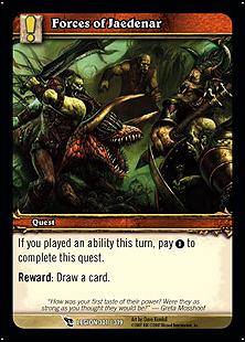 World of Warcraft: March of the Legion (Base Set) card 301 Forces of Jaedenar