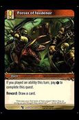 World of Warcraft: March of the Legion (Base Set) card 301 Forces of Jaedenar
