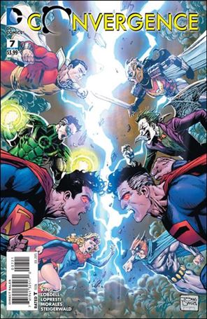 Convergence issue 7-B Tony Daniel Cover