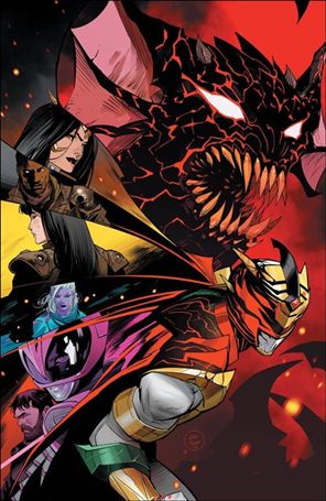 Power Rangers Unlimited: The Coinless issue 1-C Dan Mora 1:10 Virgin Cover