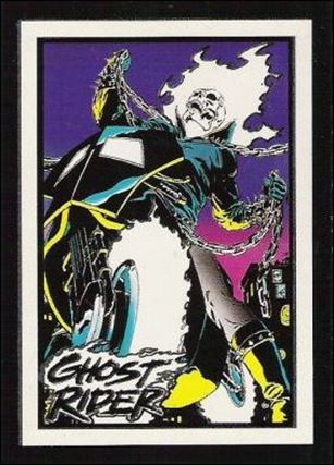 Ghost Rider II (Glow-in-the-Dark Subset)  card G4 Power Source
