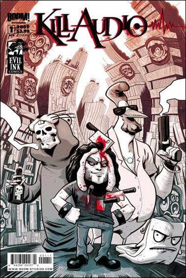 Kill Audio issue 1-B Kristian Donaldson Cover