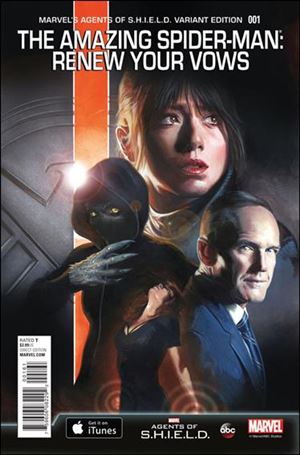 Amazing Spider-Man: Renew Your Vows (2015) issue 1-B Gabriele Dell'Otto 1:15 Agents of SHIELD Cover