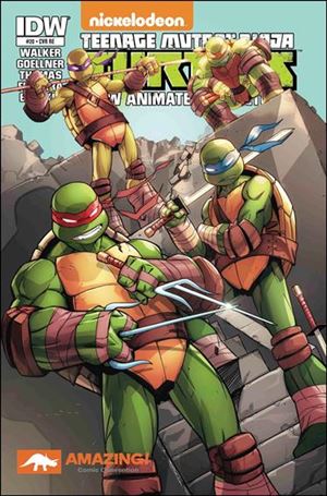 Teenage Mutant Ninja Turtles New Animated Adventures issue 20-C Eddie Nunez Amazing Con Cover