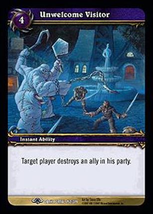 World of Warcraft: Through the Dark Portal (Base Set) card 152 Unwelcome Visitor