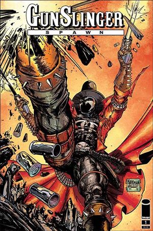 Gunslinger Spawn issue 1-E Robert Kirkman Cover