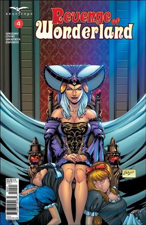 Revenge of Wonderland issue 4-D Edgar Salazar Cover