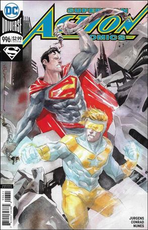 Action Comics (1938) issue 996-B Dustin Nguyen Cover