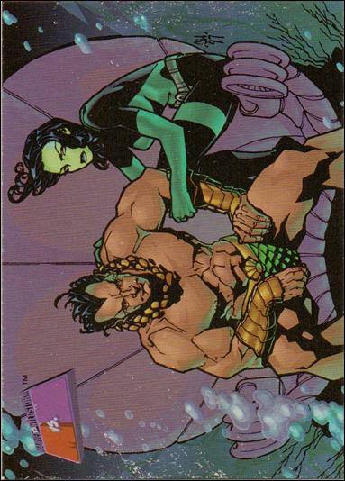 Marvel vs WildStorm (Base Set) card 78 Namor vs Nautica