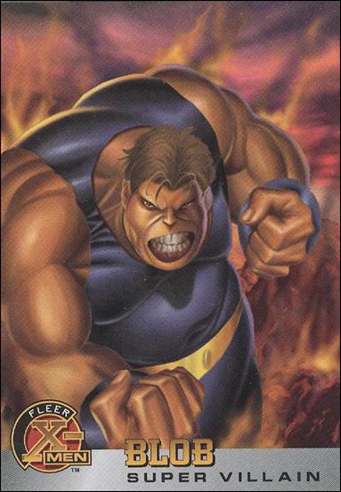 1996 Fleer X-Men International (Base Set) card 61 Blob
