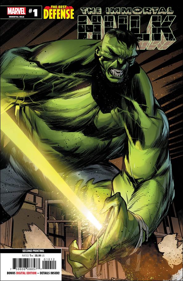 Immortal Hulk: The Best Defense issue 1-F Simone Di Meo Cover (2nd Printing)