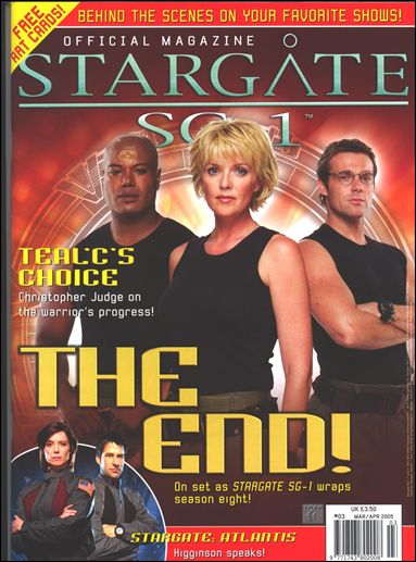 Stargate SG-1/Atlantis The Official Magazine issue 3 The End