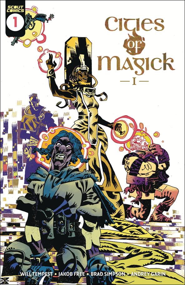 Cities of Magick issue 1-B Artyom Trakhanov Cover