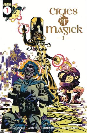Cities of Magick issue 1-B Artyom Trakhanov Cover