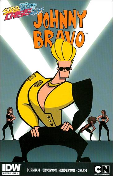 Super Secret Crisis War! Johnny Bravo issue 1-C Van Partible 1:10 Cover