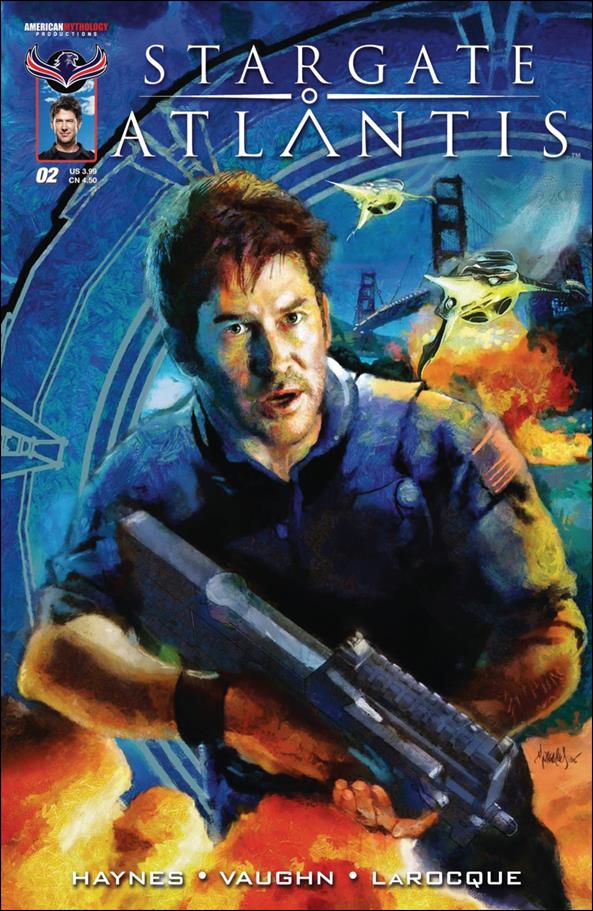 Stargate Atlantis: Back to Pegasus issue 2 Mark Wheatley Cover
