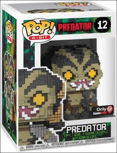 POP! 8-Bit figure 12 Predator GameStop Exclusive