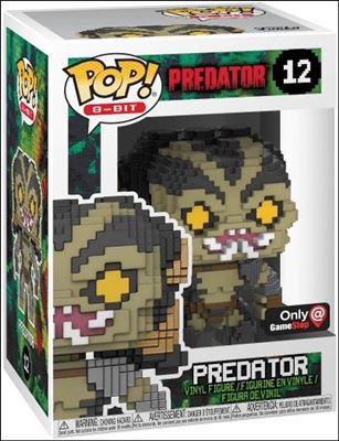 POP! 8-Bit figure 12 Predator GameStop Exclusive