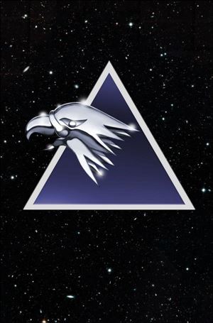 Silverhawks (2025) issue 1-N SilverHawks Symbol Metal Virgin Cover