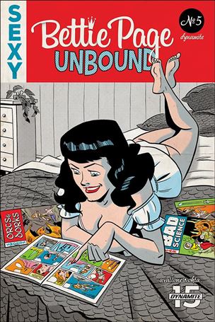 Bettie Page: Unbound issue 5-B Scott Chantler Cover