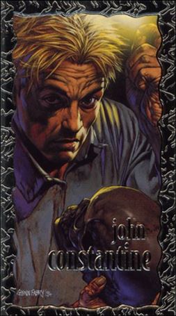 Vertigo Trading Cards (Silver Foil-Enhanced Bonus Prototype Subset) card II John Constantine (Embossed Silver Foil) 
