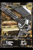 Resident Evil (Base Set) card WE-007 Gatling Gun (Minigun)