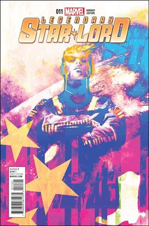 Legendary Star-Lord issue 11-B Andrea Sorrentino 1:20 Cosmically Enhanced Cover