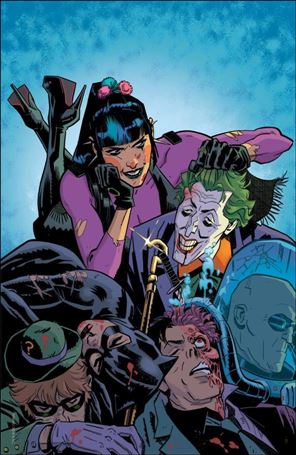 Punchline: The Gotham Game issue 4-E Claire Roe 1:50 Foil Cover