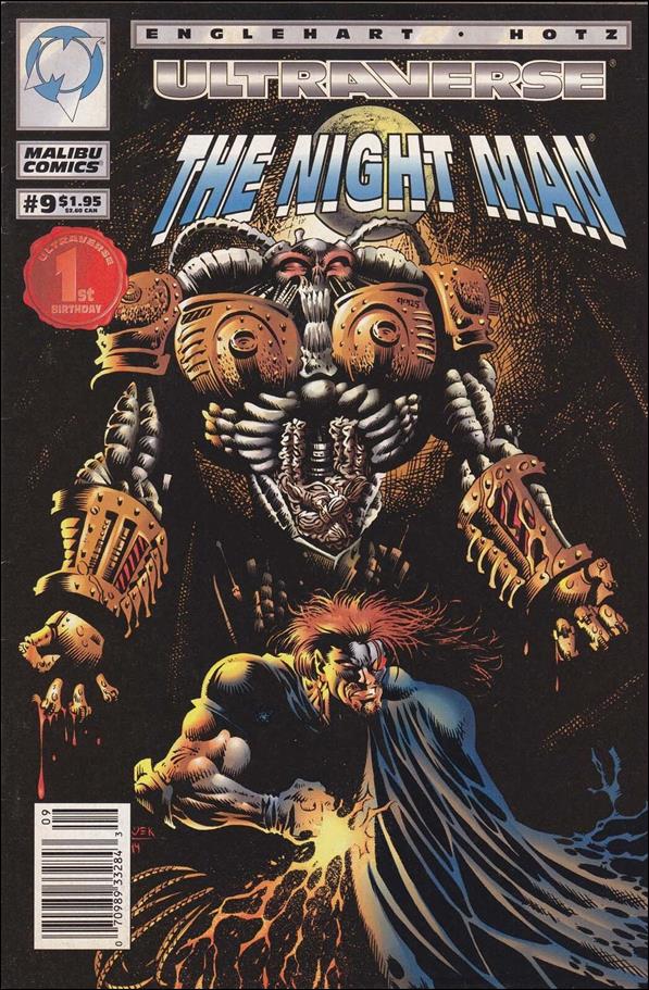 Night Man (1993) issue 9-B Newsstand Cover