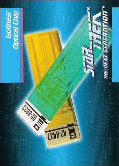 Star Trek: The Next Generation - Inaugural Edition (Base Set) card 73 Isolinear Optical Chip