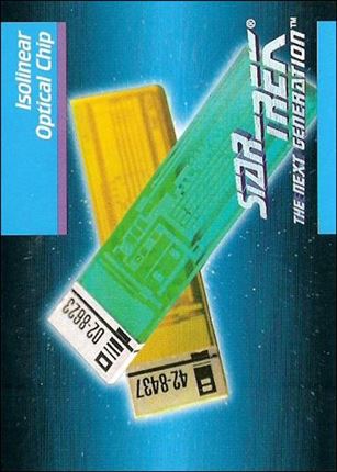 Star Trek: The Next Generation - Inaugural Edition (Base Set) card 73 Isolinear Optical Chip
