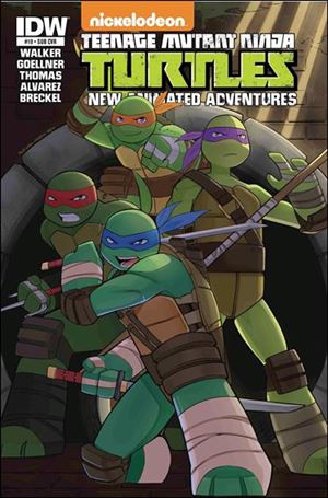 Teenage Mutant Ninja Turtles New Animated Adventures issue 19-B Jake Tabula Subscription Cover