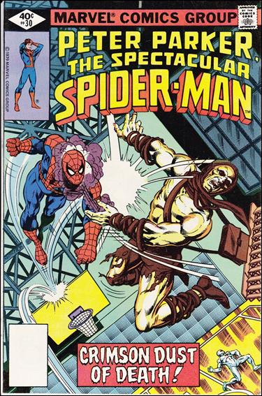 Spectacular Spider-Man (1976) issue 30-B Whitman Cover