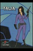 Batman: The Animated Series (Base Set) card 30 Talia