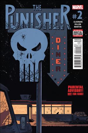 Punisher (2016) issue 2 Declan Shalvey Cover