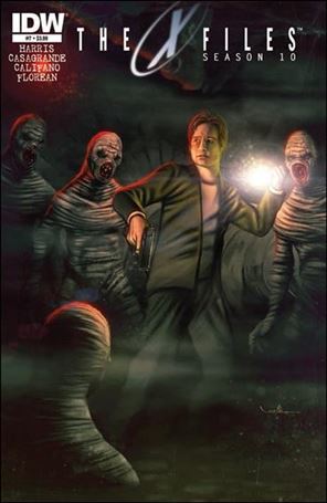 X-Files: Season 10 issue 7 Carlos Valenzuela Cover