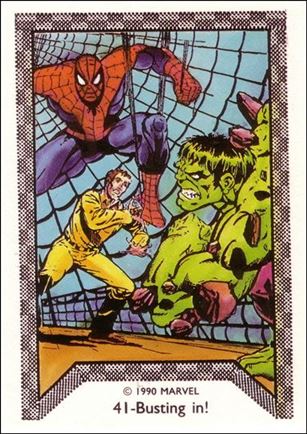 Spider-Man Team-Up (Base Set)   card 41 Busting in!