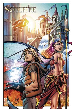 Michael Turner's Soulfire (2018) issue 1-D Chahine Ladjouzie 1:12 Cover